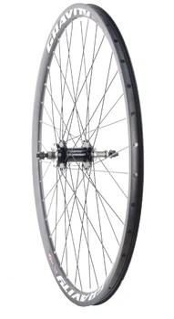 Колесо велосипедне заднє 26" Gravity, Shunfeng SF-А210RB Disk, Пром-підшип, тріскачка, гайки, 14Gх36Н