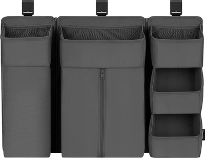 Органайзер для кроватки Lionelo Sidepocket Large (Grey)