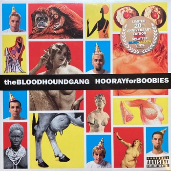 Bloodhound Gang - Hooray For Boobies (2 пластинки, Синий, Белый, Брызги)