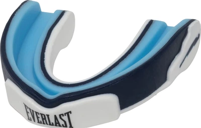 Капа для боксу Everlast Evergel Mouth Guard P00003603 One Size Біла/темно-синя/блакитна (009283627768)