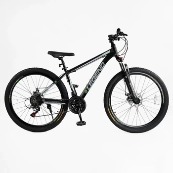 Спортивний гірський алюмінієвий велосипед 27.5 дюймів Shimano 21 швидкість Corso «Legend» LG-27754