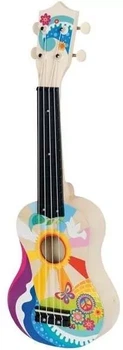 Ukulele drewniane Goki Flower Power (4013594618472)