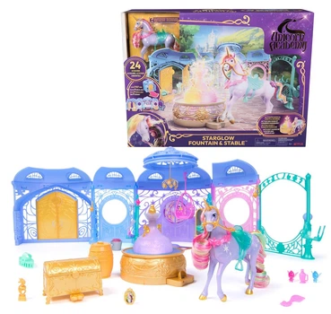 Набір Spin Master Unicorn Academy Фонтан Starglow і стайня (681147057487)