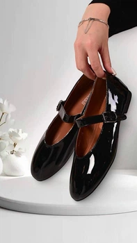 Балетки экокожа черные W 953-27, 39