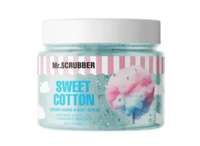Крем-скраб для рук і тіла з ароматом солодкої вати Sweet Cotton Mr.SCRUBBER, 250 г