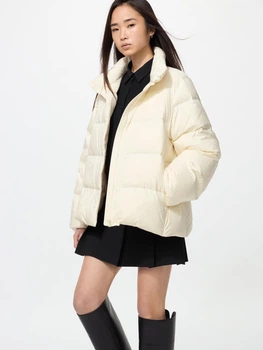 Пуховик Uniqlo розмір XL білий (479212)