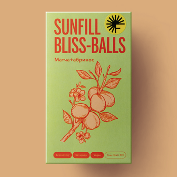Цукерки «Матча-абрикос» Sunfill 135 г