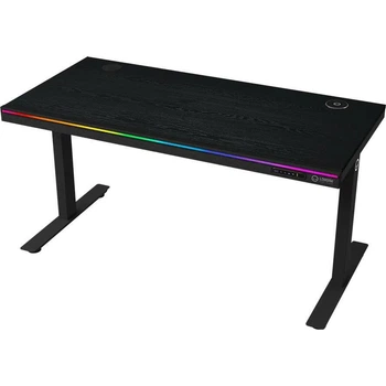 Геймерський ігровий стіл Lorgar DP80W Wood Black (LRG-DP80W)