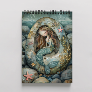 Блокнот для рисования (скетчбук), на пружине B4 (25х35 см), 4SU_SBS_0047_B4, 70 листов