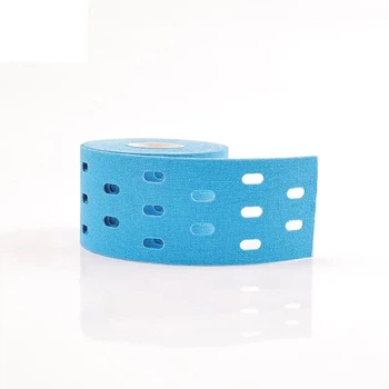 Кінезіо тейп Medicare Kinesiology Tape Перфорований 5см х 5м Блакитний