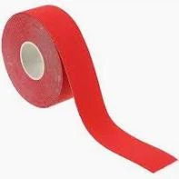 Кінезіотейп Kinesio 2,5 см * 5 м Червоний