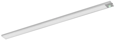 Світильник з акумулятором OSRAM LINEAR FLAT 4Вт 3000/4000/6500К 270Лм 600мм 3000мА•год димується датчик руху USB-A > USB-С сірий