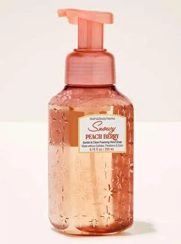 Жидкое мыло-пена для рук Bath & Body Works (667659420049) Snowy Peach Berry Gentle & Clean Foaming Hand Soap 259 мл