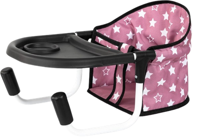 Крісло для ляльок Bayer Design Рожево-чорне 65976AA (4003336659764)