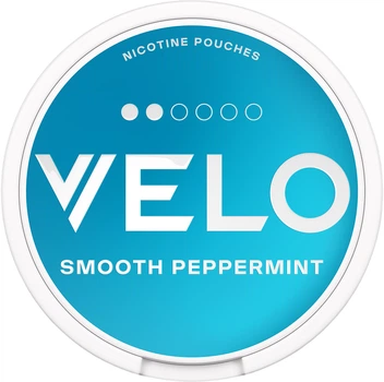 Безтабачные никотиновые подушечки Velo Smooth Peppermint Мягкий (4820270365533)