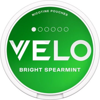 Безтабачные никотиновые подушечки Velo Bright Spearmint Мягкий (4820270365380)