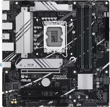 Материнская плата Asus PRIME B760M-A-CSM (s1700, Intel B760, PCI-Ex16)