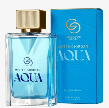 Туалетна вода Mister Giordani Aqua [Містер Джордані Аква] Oriflame, 75 мл