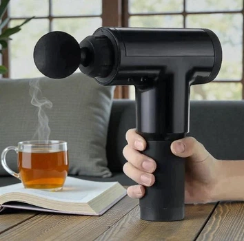 Массажер для тела Fascial Gun Fascial Gun KH ручной 200 Вт портативный 2000 мАч черный (OZ3)