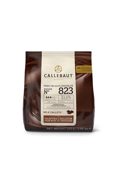 Натуральный бельгийский молочный шоколад Callebaut 823, 0,4 кг