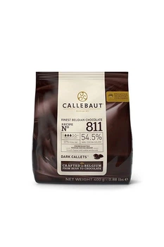 Бельгийский натуральный черный шоколад Callebaut 811, 0,4 кг