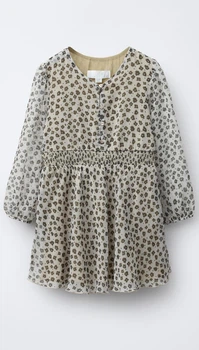 Підліткова сукня для дівчинки Zara 156 см Бежева (26021707E)