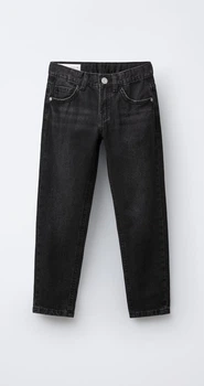 Дитячі джинси для хлопчика Zara 122 см Чорні (26021704A)