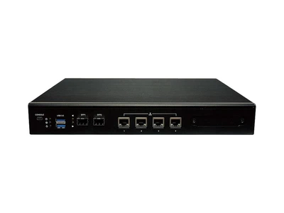Мережевий шлюз Lanner NCR-1510F Intel C3708 CPU with 2* DDR4 ECC SO-DIMM, 4* GbE LAN w/ 1* pair Gen 3 Bypass, 2* GbE SFP, 1* 2.5" SATA drive bay, 1* Mini-PCIe w/ Nano-SIM card reader, 1* M.2 w/ Nano-S (NCR-1510F) (1828189)