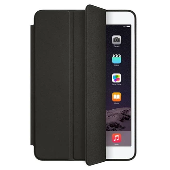 Чехол Smart Case для iPad 9.7" (2017 / 2018) A1822 / A1823 / A1893 / A1954 Black Черный с микрофиброй