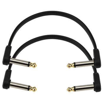 Кабель инструментальный D'ADDARIO PW-FPRR-206 Custom Series Flat Patch Cables (15cm)