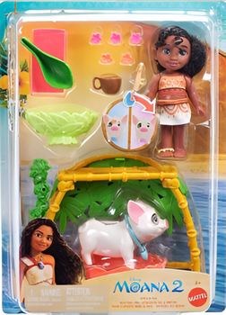 Ігровий набір для купання Mattel Disney Moana 2 Simea&Pua (JBT36) (0194735265060)