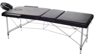 Массажный стол складной с регулировкой высоты 210х92х61-85 см Relax HY-3381 3-х секционный с нагрузкой до 130 кг