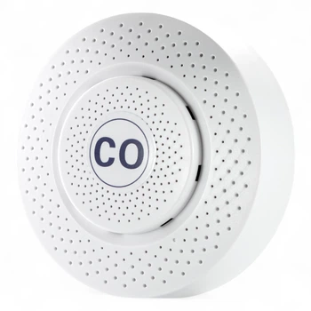 Датчик уровня угарного газа CO Tervix Pro Line Zigbee CO белый (486121)