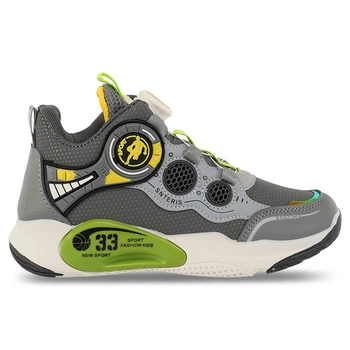 Кроссовки баскетбольные детские SP-Sport Kid's Edition 2412-3 размер 37 Grey-Green