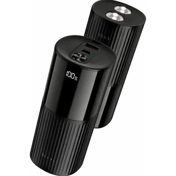 Павербанк HOCO J150 20000 mAh 22.5W 1USB/1Type-C Портативний зовнішній акумулятор Power Bank зі швидкою зарядкою 22.5W+PD20W та ліхтариком Black