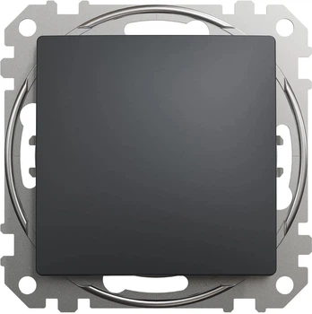 Сходовий вимикач Schneider Electric Sedna Design and Elements Антрацит (SDD114106)