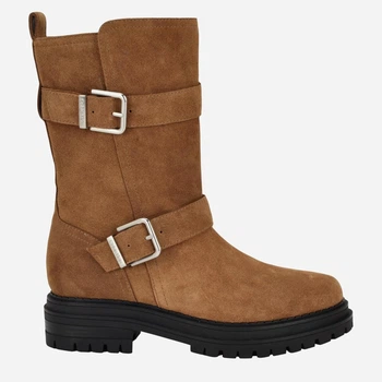 Женские сапоги замшевые Calvin Klein Galivan 775719650 39 Коричневые (1159854677)