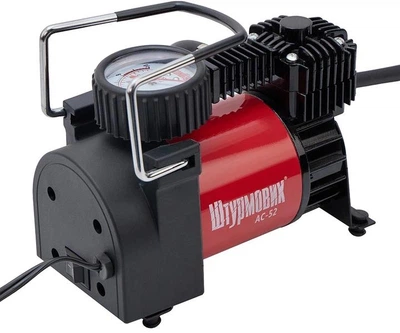 Автокомпресор Штурмовик AC-52 150psi/15Amp /40л/прикурювач
