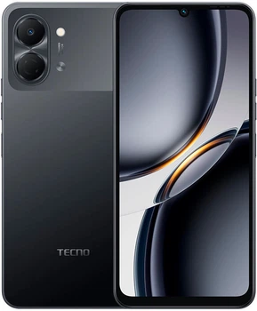 Мобільний телефон Tecno Spark Go 3 (KN3) 4/128GB Ink Black (4894947105272)