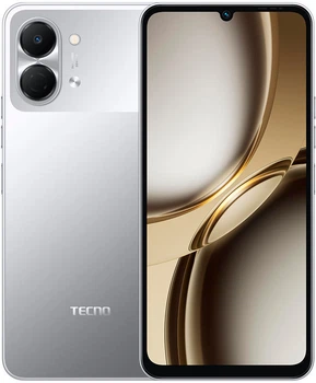 Мобільний телефон Tecno Spark Go 3 (KN3) 4/64GB Titanium Grey (4894947105289)