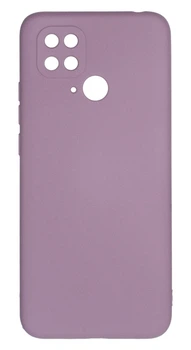 Панель Soft Silicone Case для Redmi 10C (т.п.), Темно-лавандовий