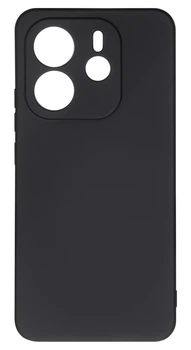 Панель Soft Silicone Case для Redmi Note 14 (4G) GLOBAL (163,2*76,45) , Чорний