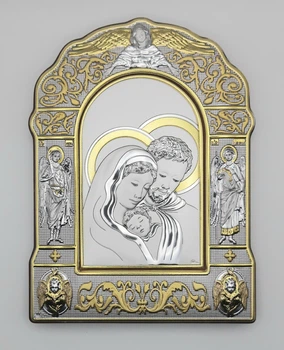 Ікона "Свята Родина",Prince Silvero 25х20см (MA/E3898/ax)