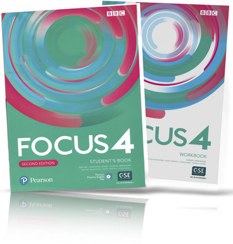 Focus 4 Students book & workbook (комплект: підручник та робочий зошит)