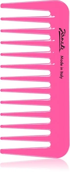 Гребень для волос Janeke Mini Supercomb With Wide Teeth маленькая неоново-розовая