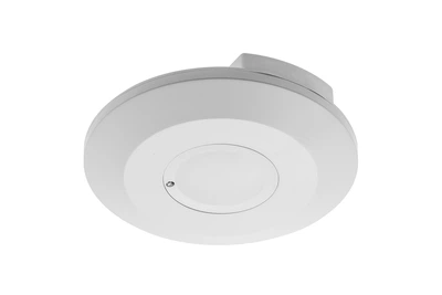 Датчик движения микроволновый CM-3 MINI, макс. 2000 Вт, угол обнаружения 360°, диапазон 1-8 м ± 2-6 м, IP20, белый - AE-CM3M00-00