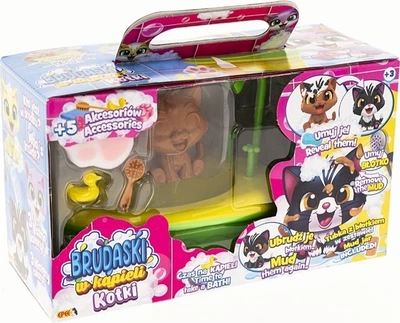 Ігровий набір Epee Брудаски в ванні котики ванна кімната EP60354 03593 (5905896603593)