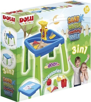 Zestaw zabawek Dolu stolik dla aktywnosci 3 w 1 3077 30771 (8690089030771)