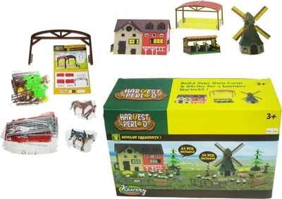 Ігровий набір Hipo Стайня з аксесуарами HFU22 47554 (5902447047554)