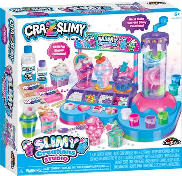 Набір для творчості Cra-Z-Art Slimy Creations Studio Слайм-кондитерська 40 предметів (60170CRA)